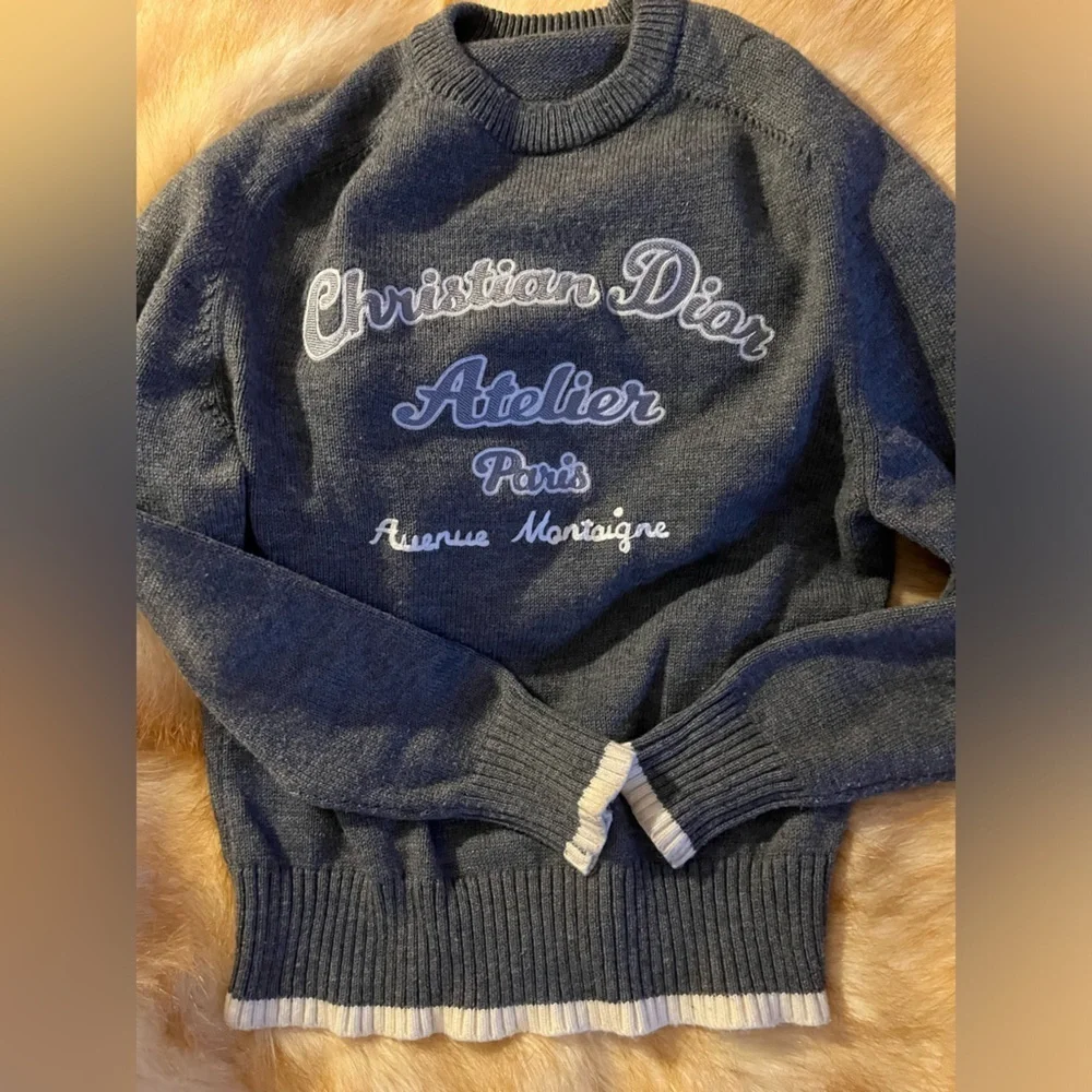 Christian Dior Dior Pullover Sweater Sweatshirt mens sz Large